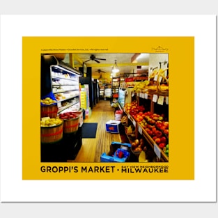 Groppi's Market • Bay View, Milwaukee Posters and Art